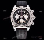 BaselWorld Breitling Chronomat Aermacchi SS Black Dial Watch - GF Factory
